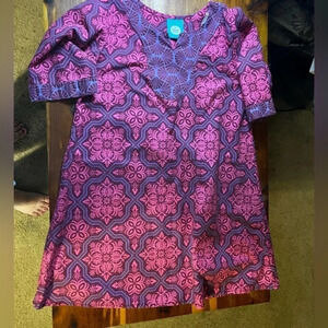 Blue Jumper Dress Size 7